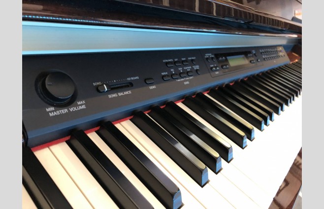 Used Yamaha CLP380 Polished Mahogany Digital Piano Complete Package - Image 3
